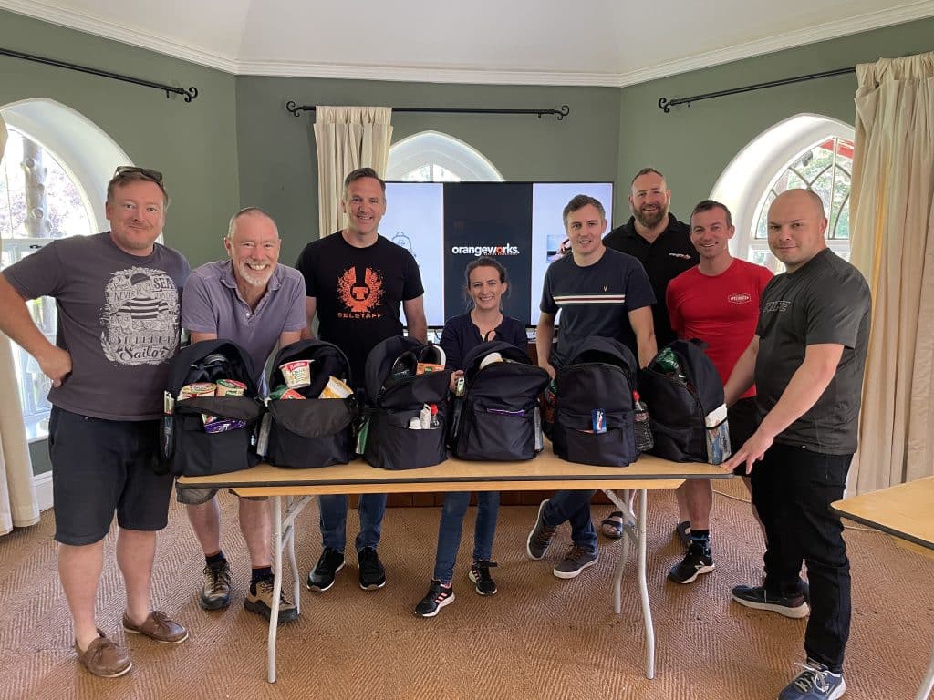 Give Backpack - Charity Team Building Activity