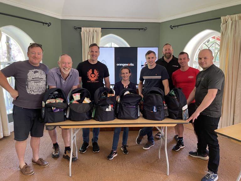 Give Backpack - Charity Team Building Activity