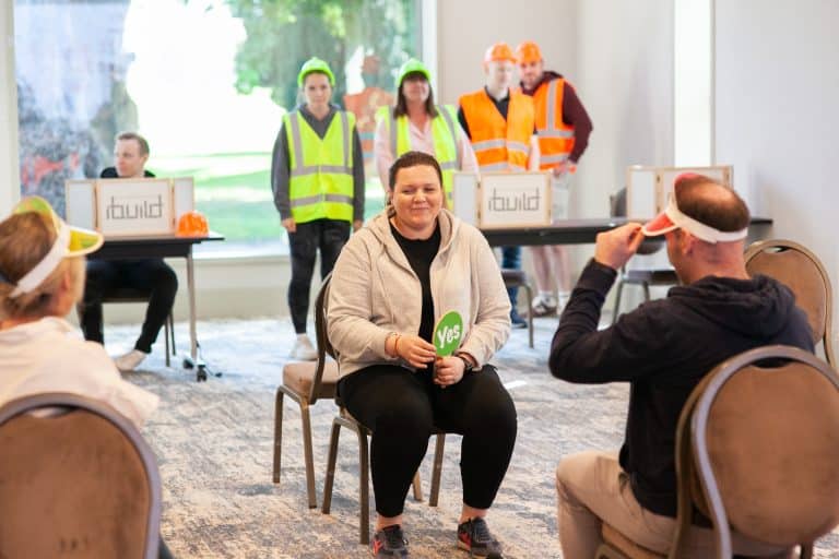 iBuild | Orangeworks Team Building Challenges | Orangeworks Corporate Events