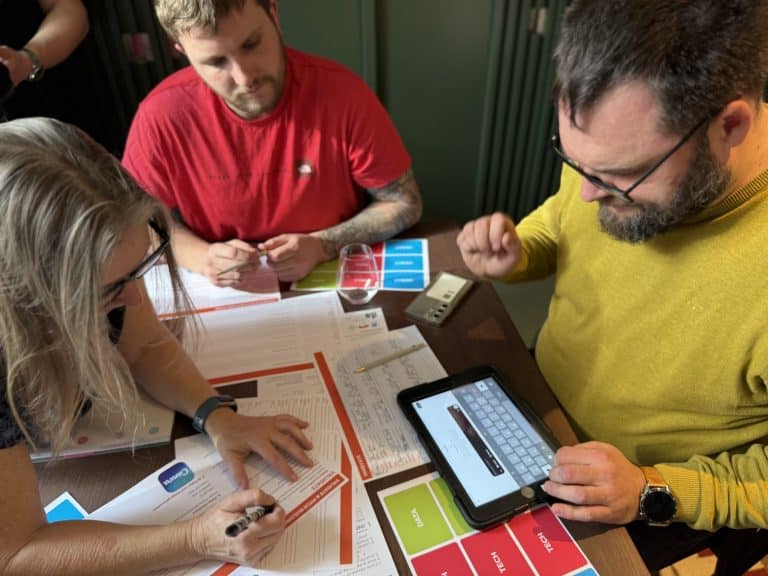 Global Innovation Game AI | Orangeworks | AI with Team Building