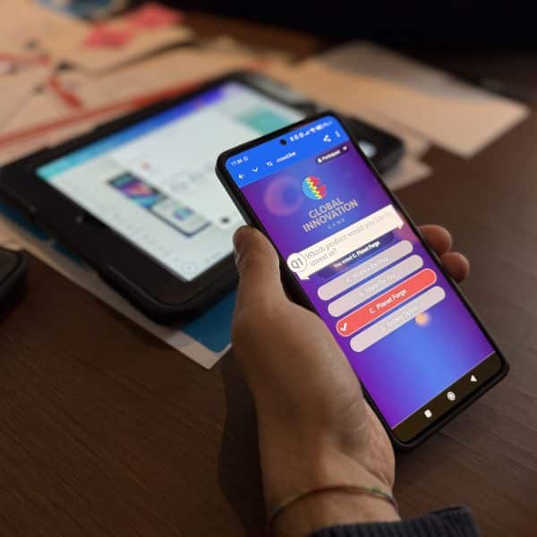 Crowdpurr Online Voting Platform for Global Innovation Game AI with Orangeworks