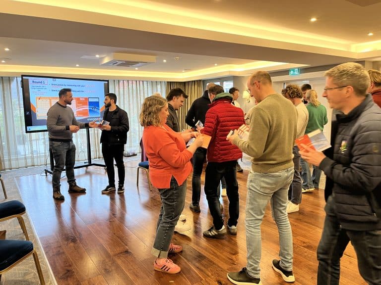 Knowing Me Knowing You | Orangeworks Corporate Icebreakers For Networking & Team Bonding Activities