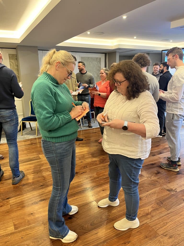 Knowing Me Knowing You | Orangeworks Corporate Icebreakers For Networking & Team Bonding Activities