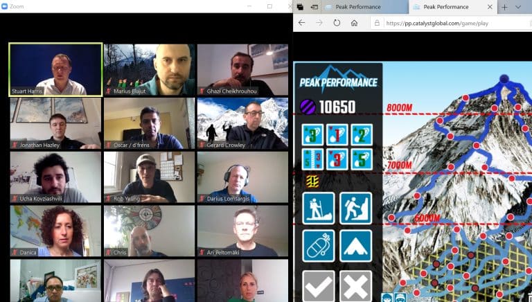 Peak Performance | Orangeworks Virtual Team Building Activities For Remote Teams