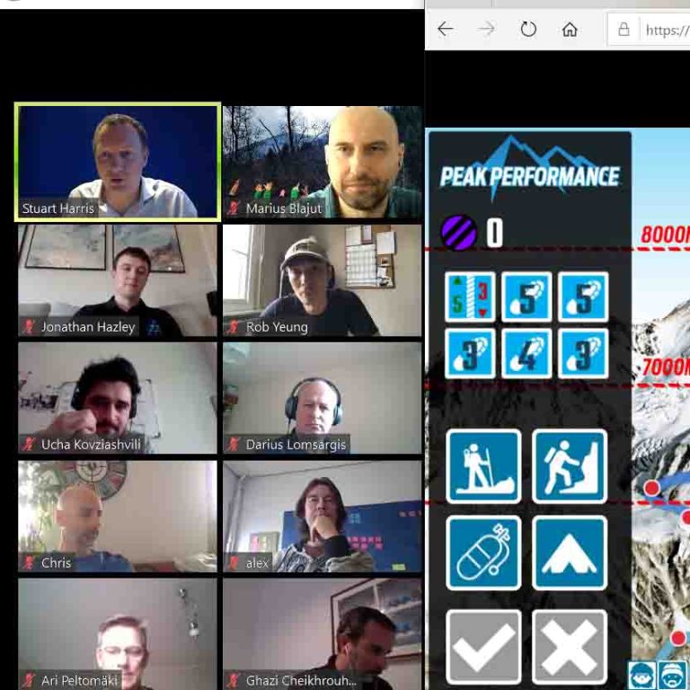 Peak Performance | Orangeworks Virtual Team Building Activities For Remote Teams