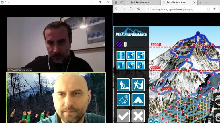Peak Performance | Orangeworks Virtual Team Building Activities For Remote Teams
