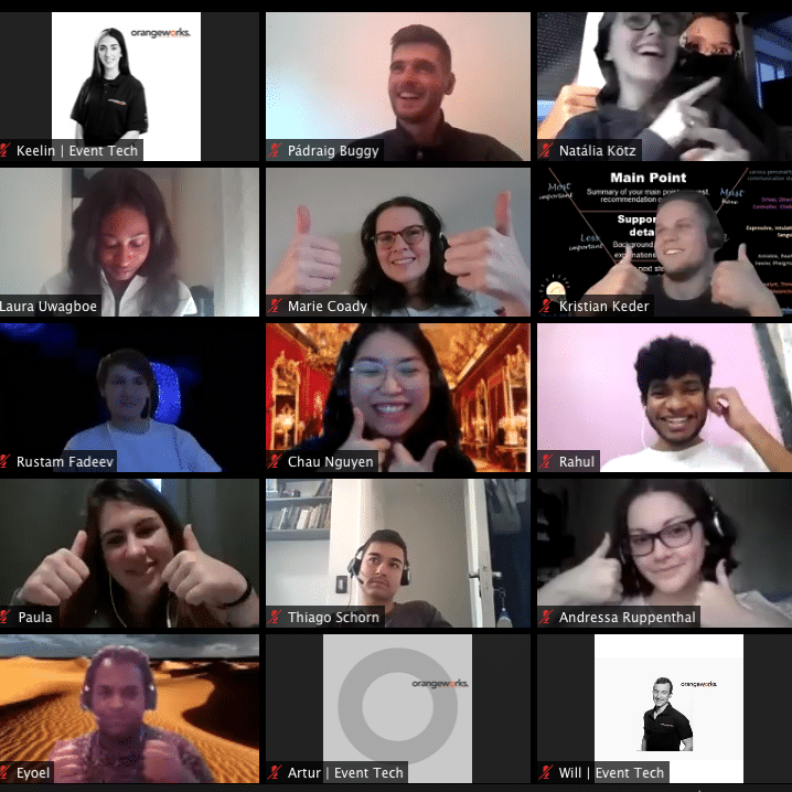 Its A Gameshow | Virtual Gameshow for teams working remotely | Orangeworks Corporate Team Building Events