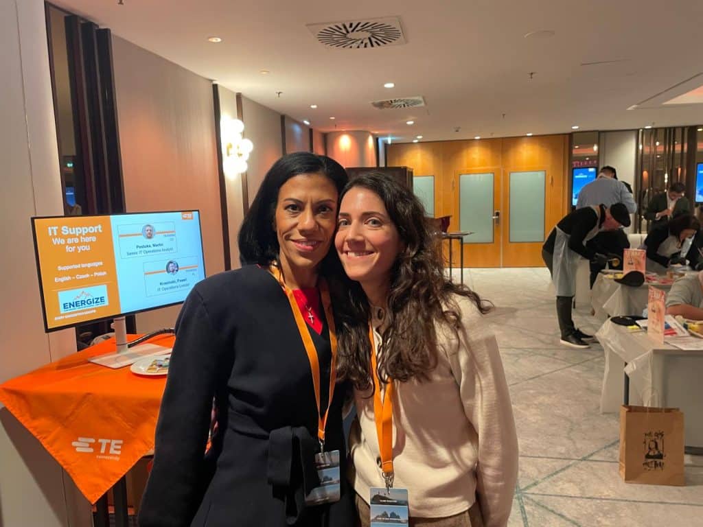 Delegates enjoying The Big Picture with TE Connectivity | Orangeworks Team Development Workshops